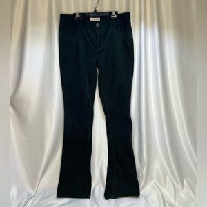 Ann Taylor LOFT - Dark Green MODERN BOOT CUT CORDUROY Pants - Women Size: 6/28.